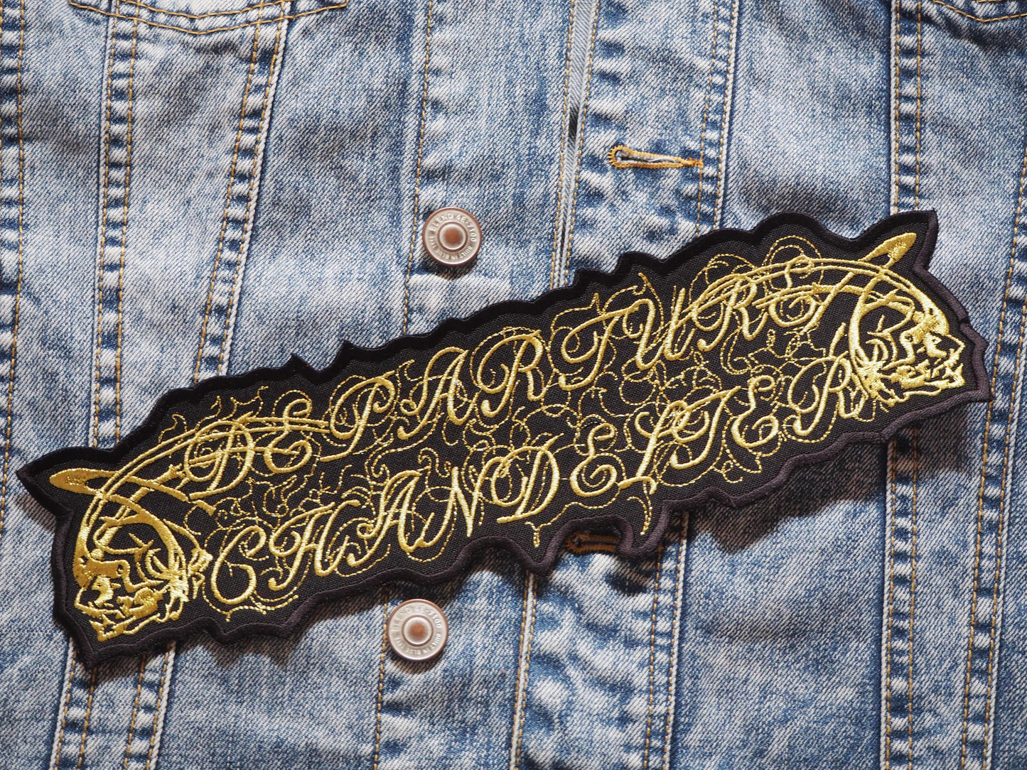 Black Metal Departure Patch