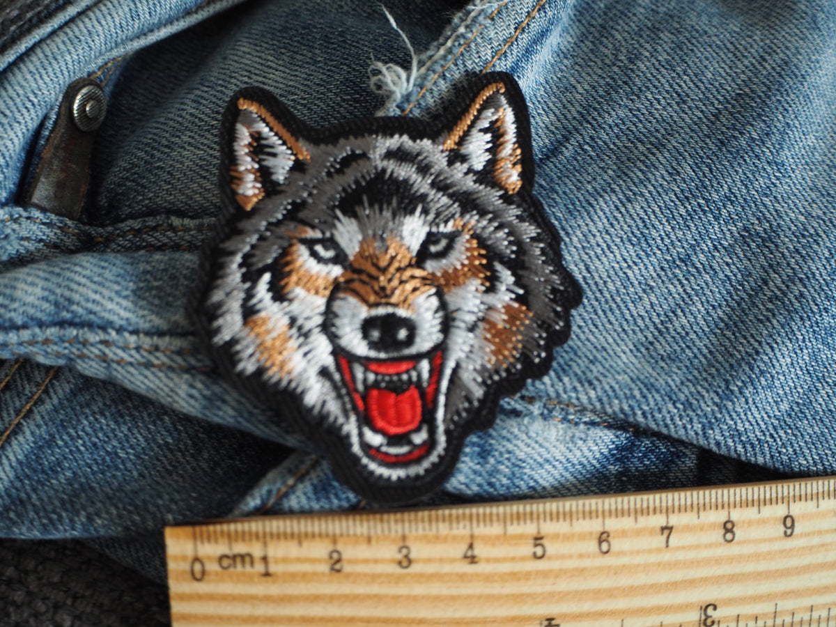 Wolf Embroidered Patch