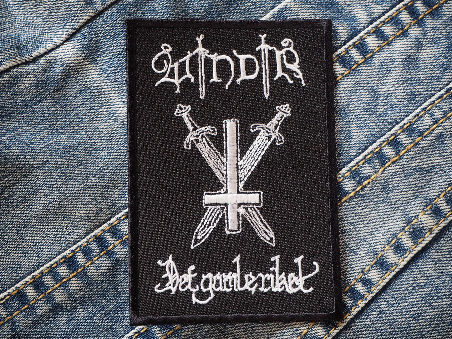 Windir Black Metal Embroidered Patch