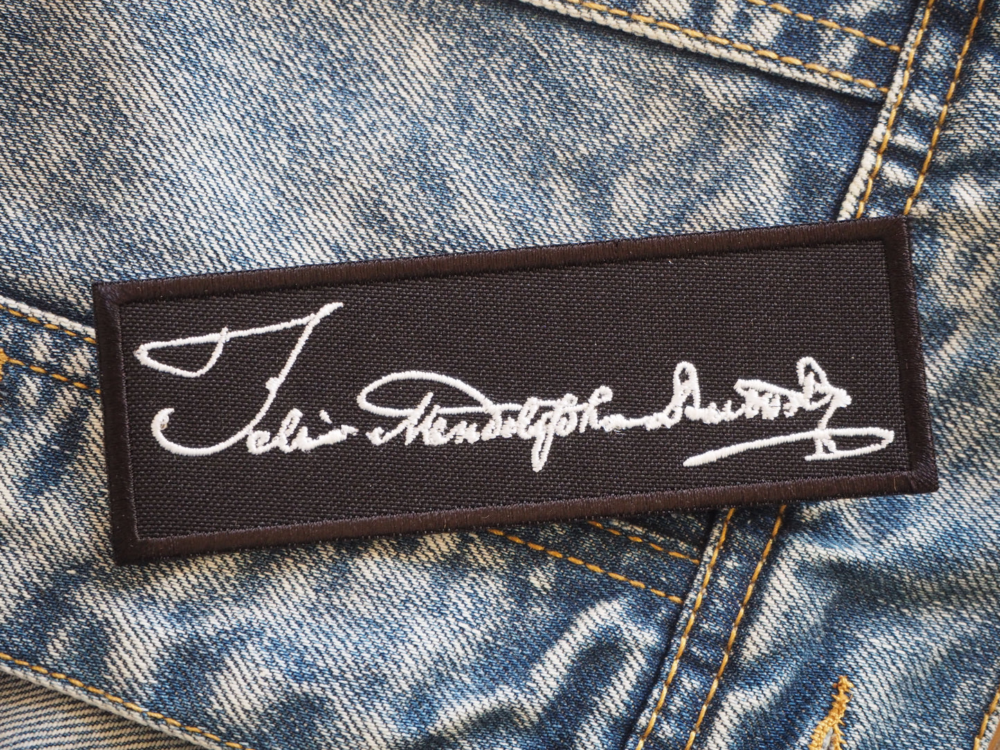 Classical Music Composers Signatures Embroidered Patch