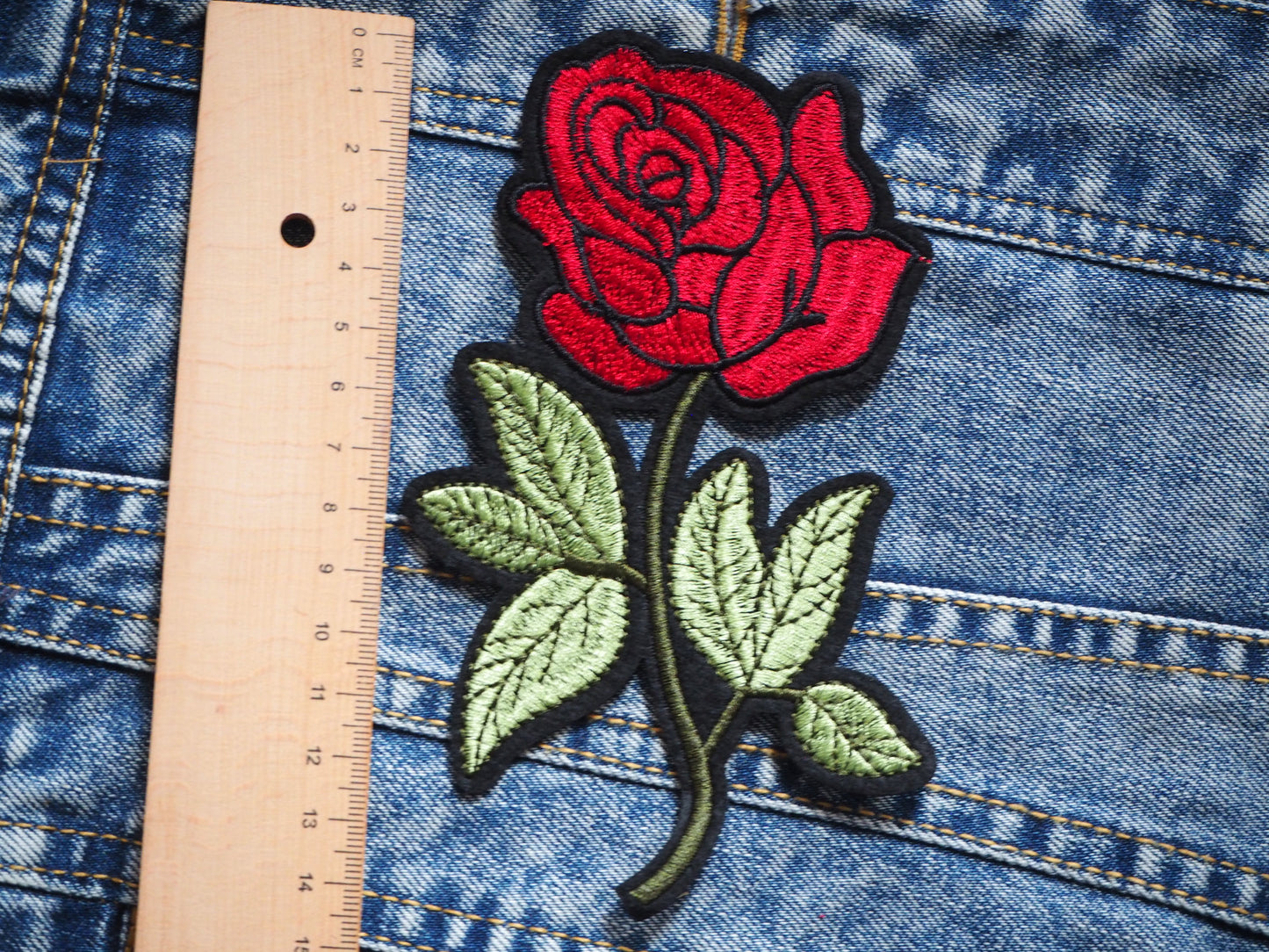 Gothic Rose Patch