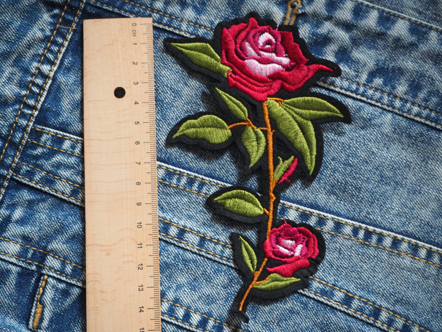 Gothic Rose Patch