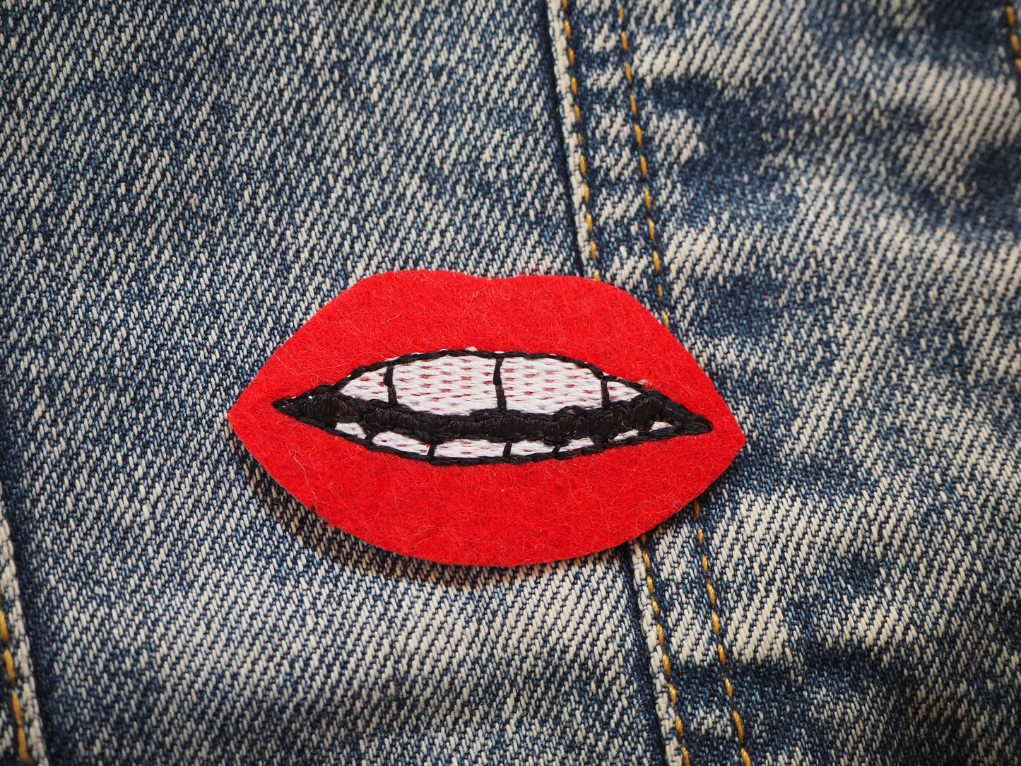 Vampyric Smile Patch