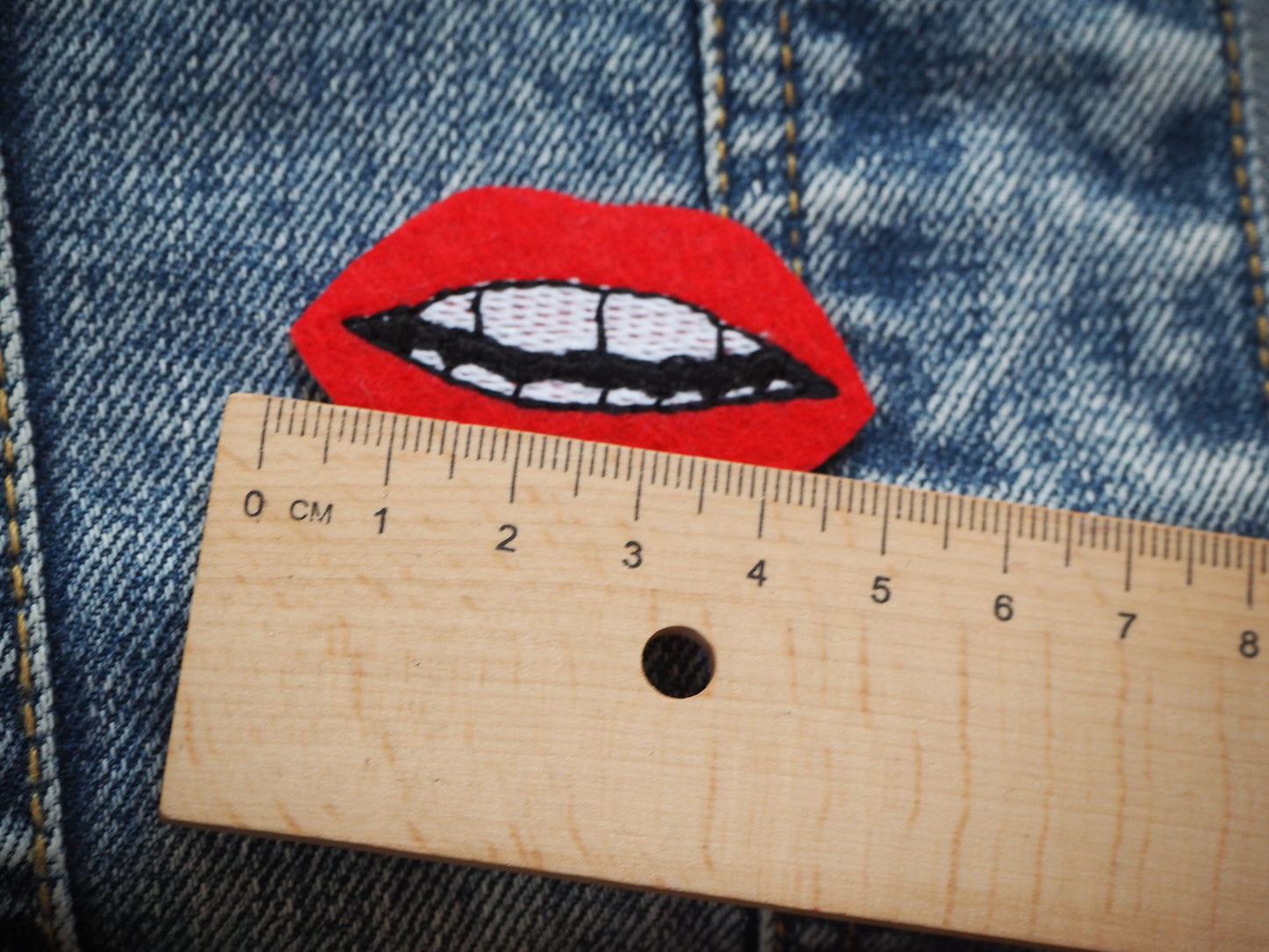 Vampyric Smile Patch