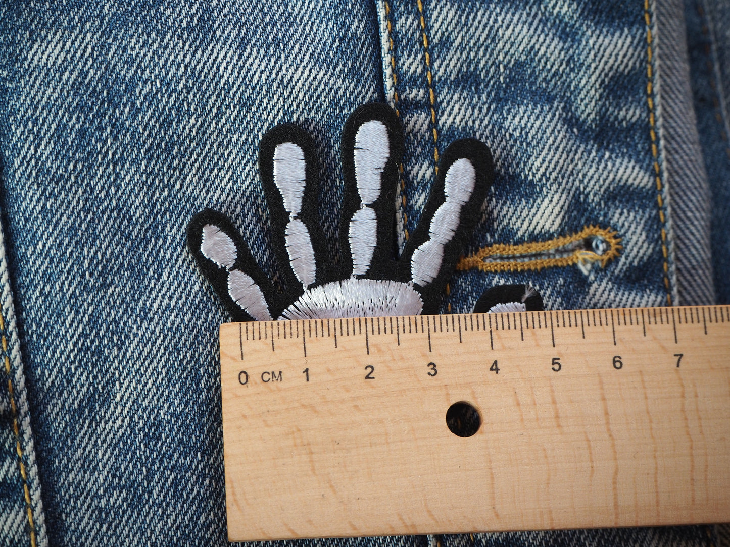Hand Symbol Patch