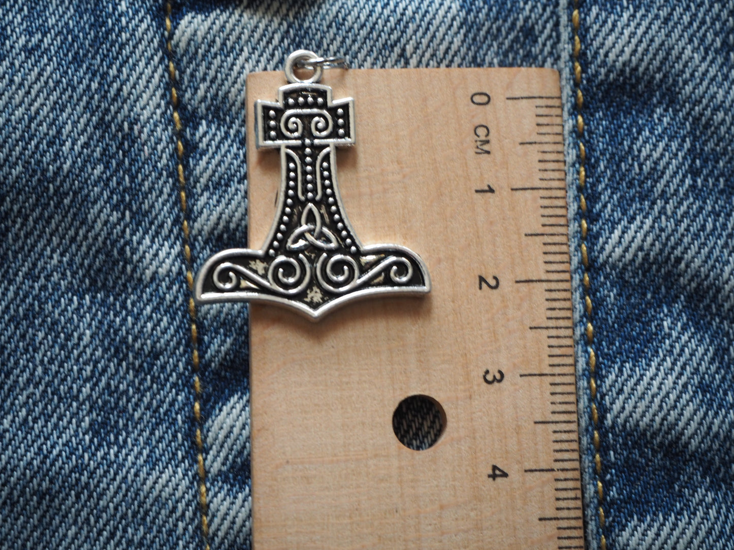 Thors Hammer Metal Pendant