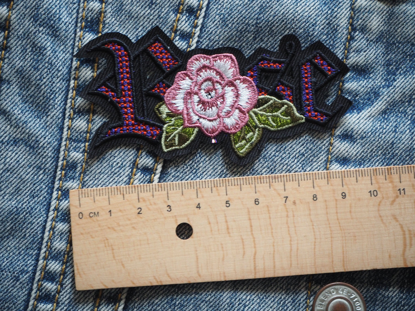 Gothic Rose Patch