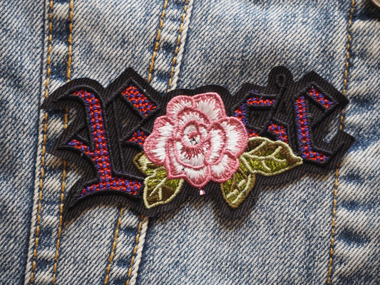 Gothic Rose Patch