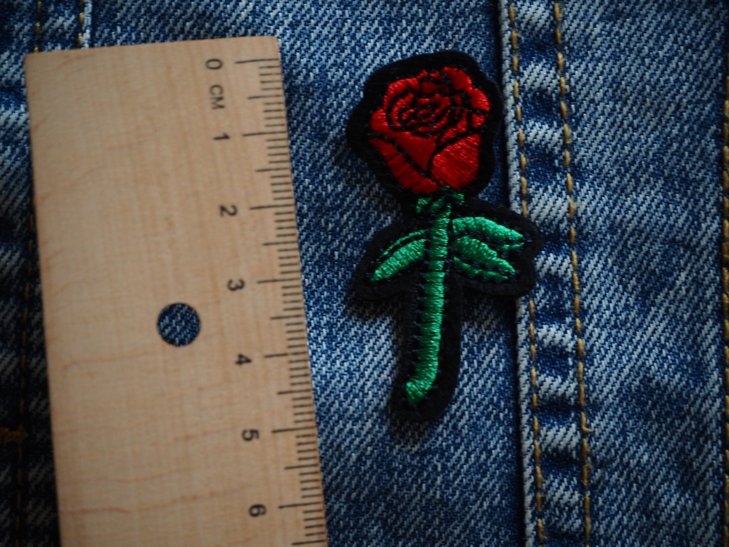 Gothic Rose Patch