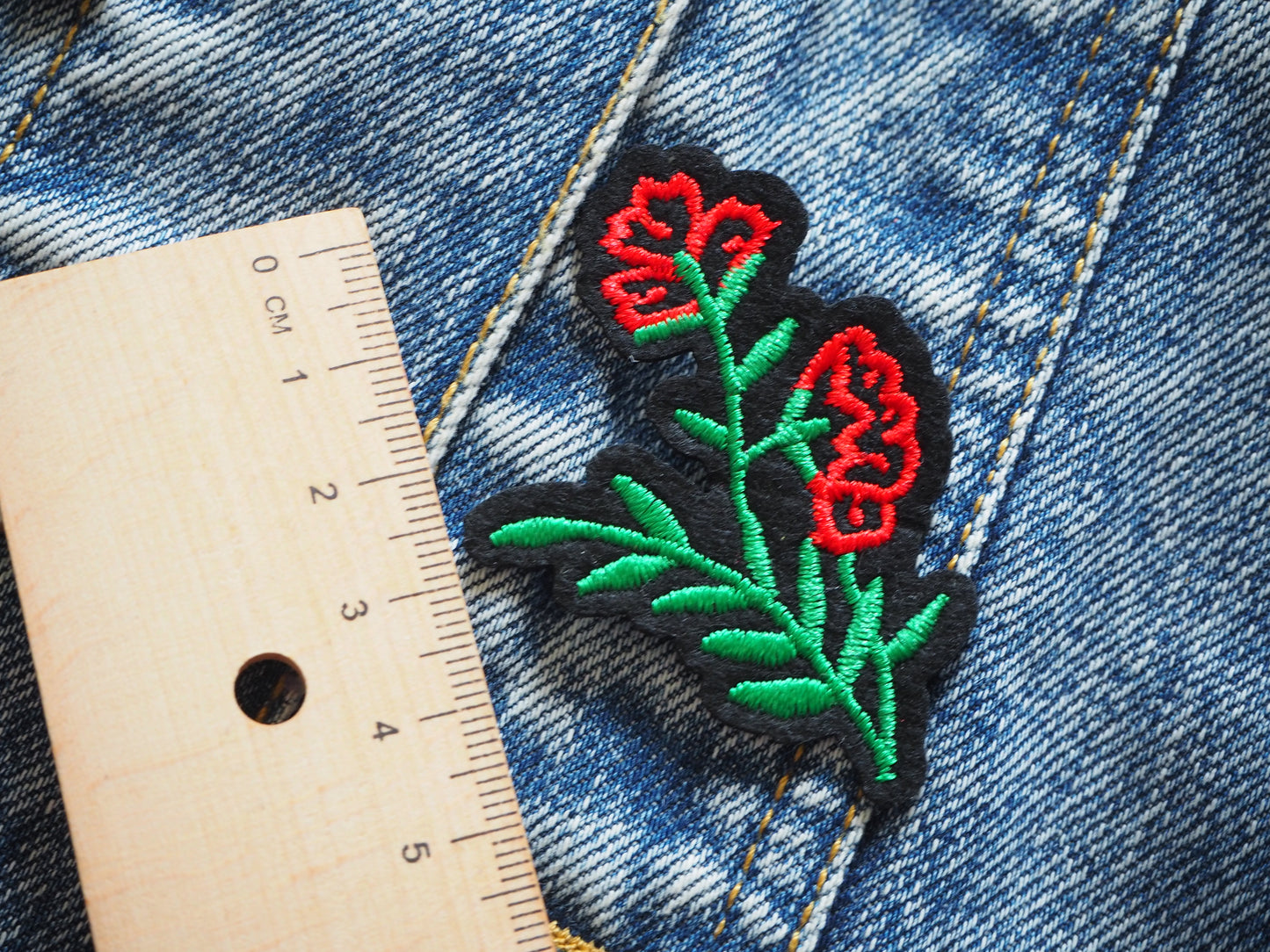 Red Forest Flower Patch