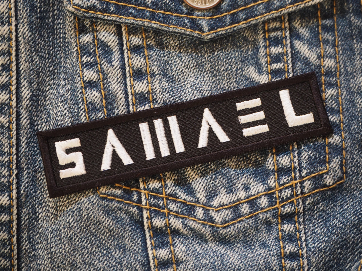 Samael Black Metal Embroidered Patch