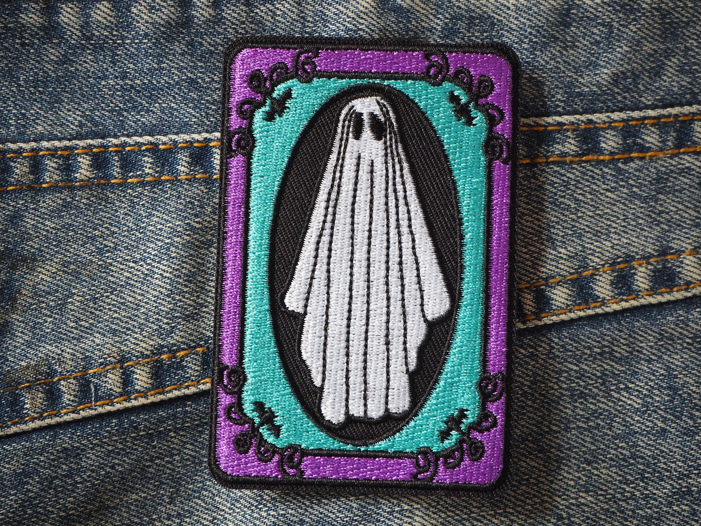 Medieval Ghost Embroidered patch