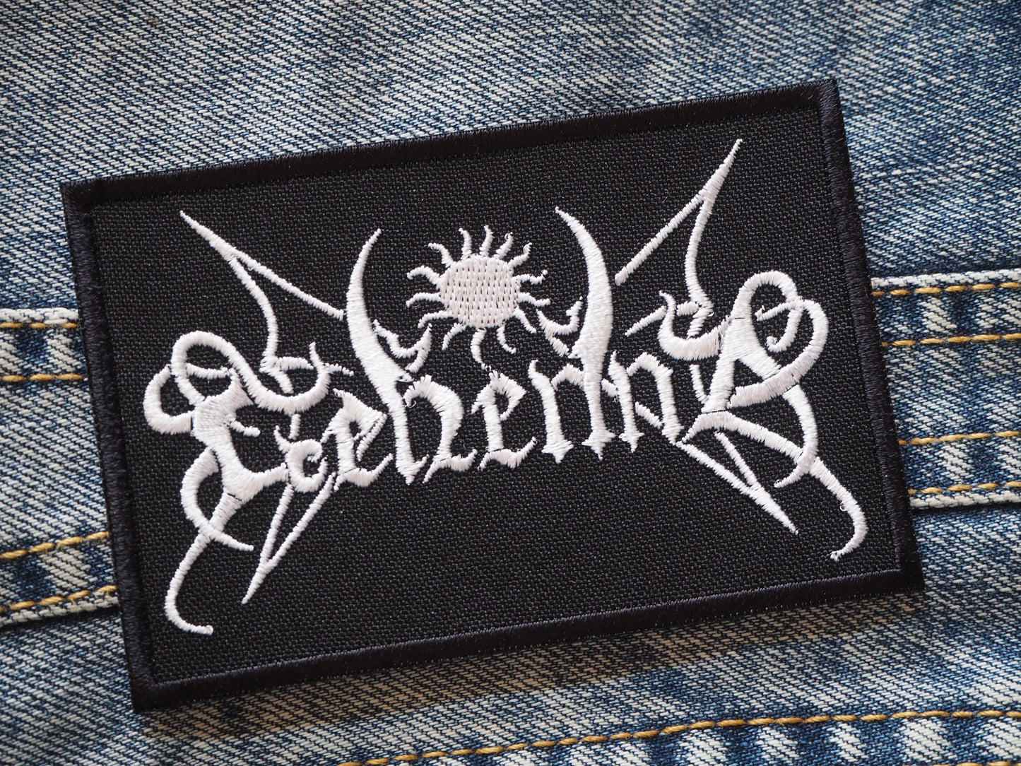 Gehenna Black Metal Embroidered Patch