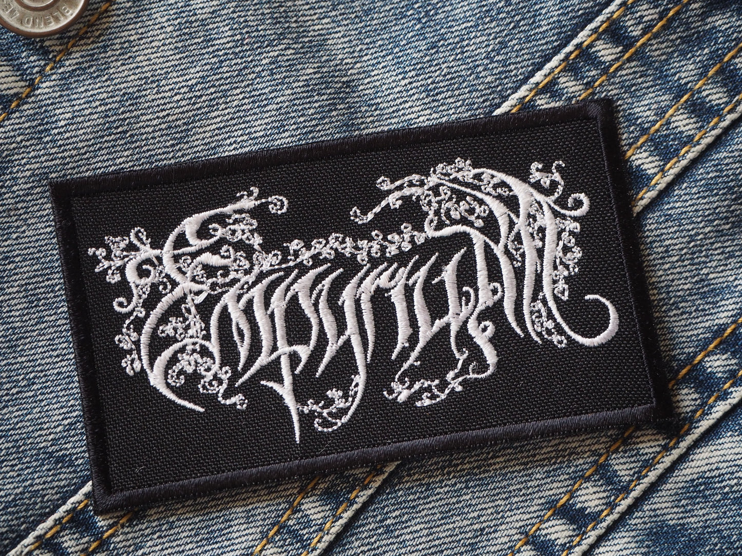 Empyrium Patch Embroidered Black Metal