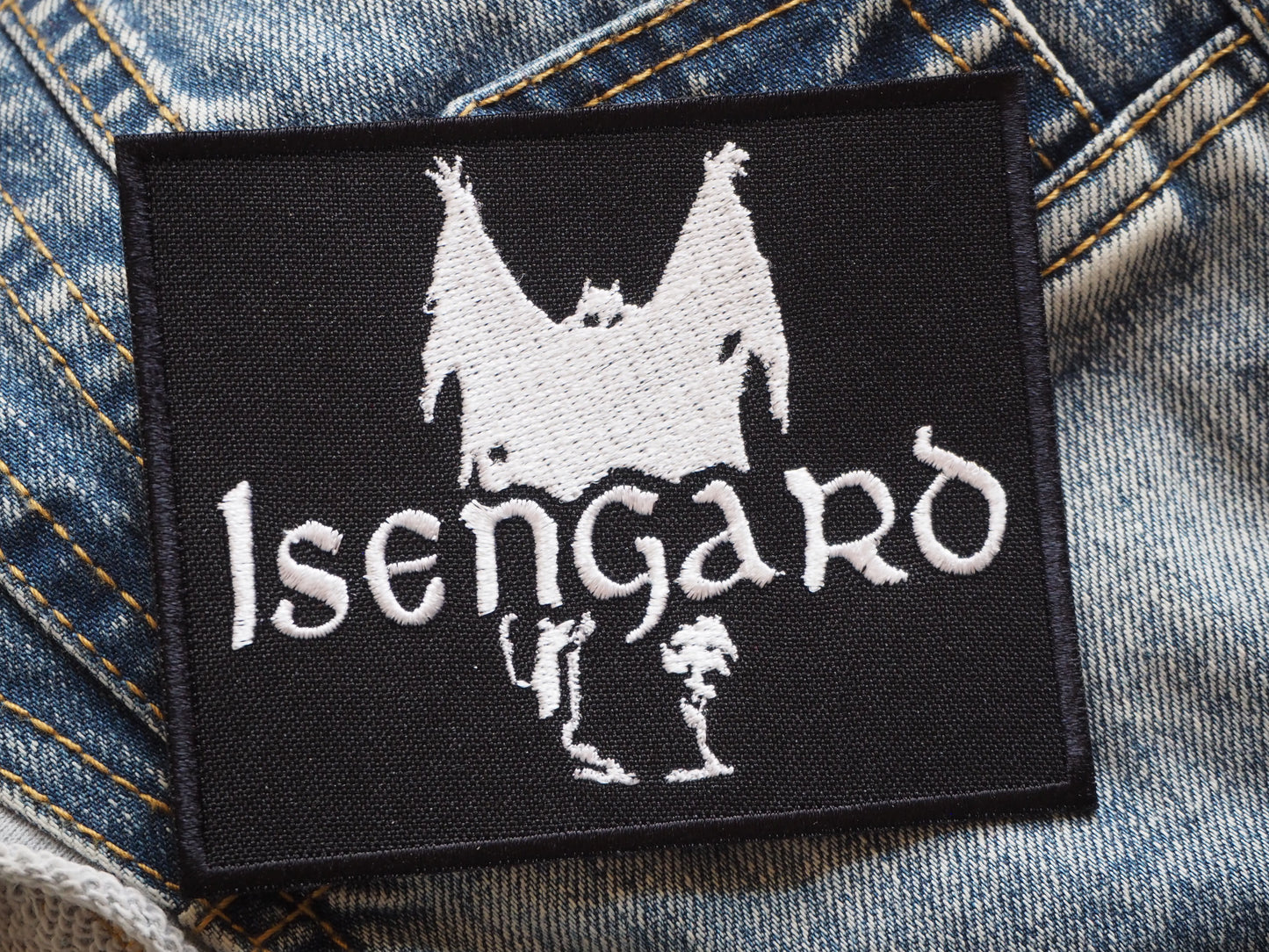 Isengard Darkthrone Norway Black Metal Embroidered Patch
