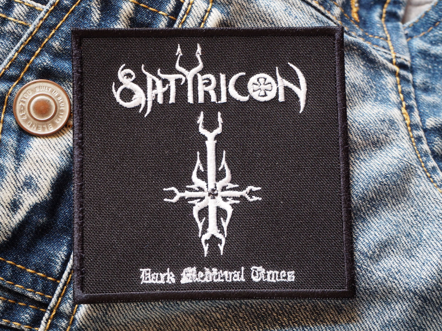 Satyricon Black Metal Norway Embroidered Patch