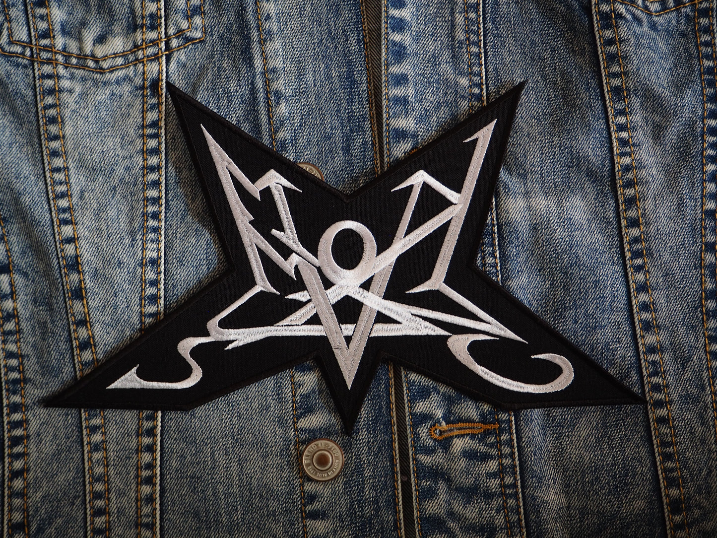 Summoning Black Metal Embroidered Patch