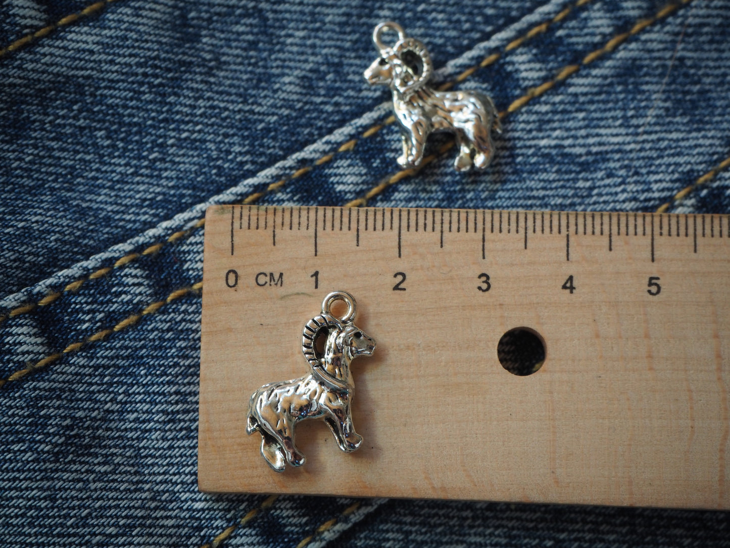 Goat Metal Pendant
