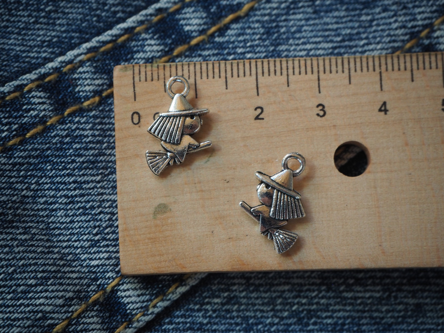Witch Metal Pendant