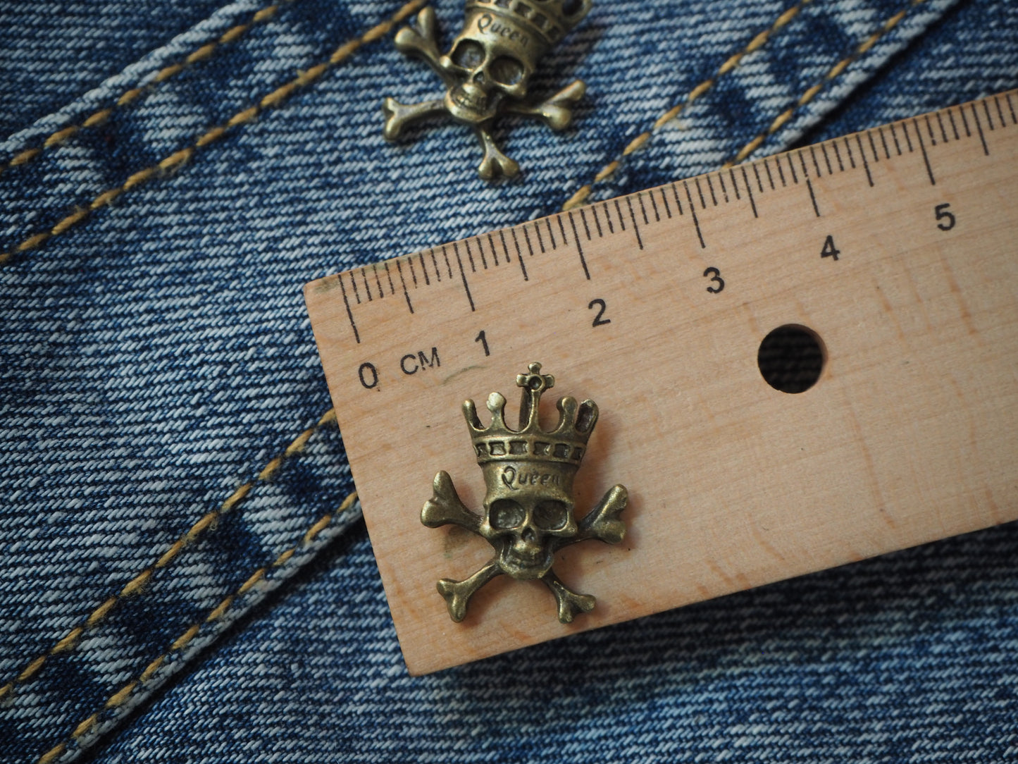 Skull Metal Pendant