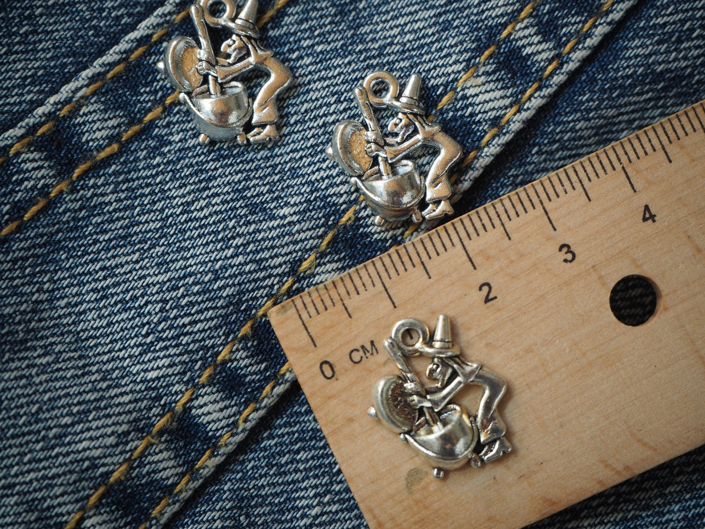 Witch Metal Pendant