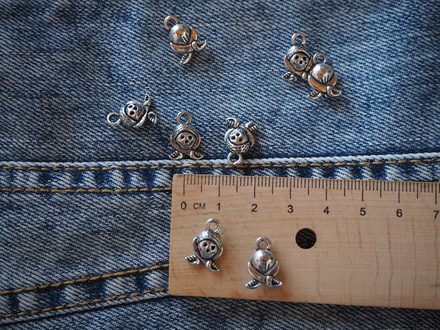 Corsaire Skull mini Metal Pendant