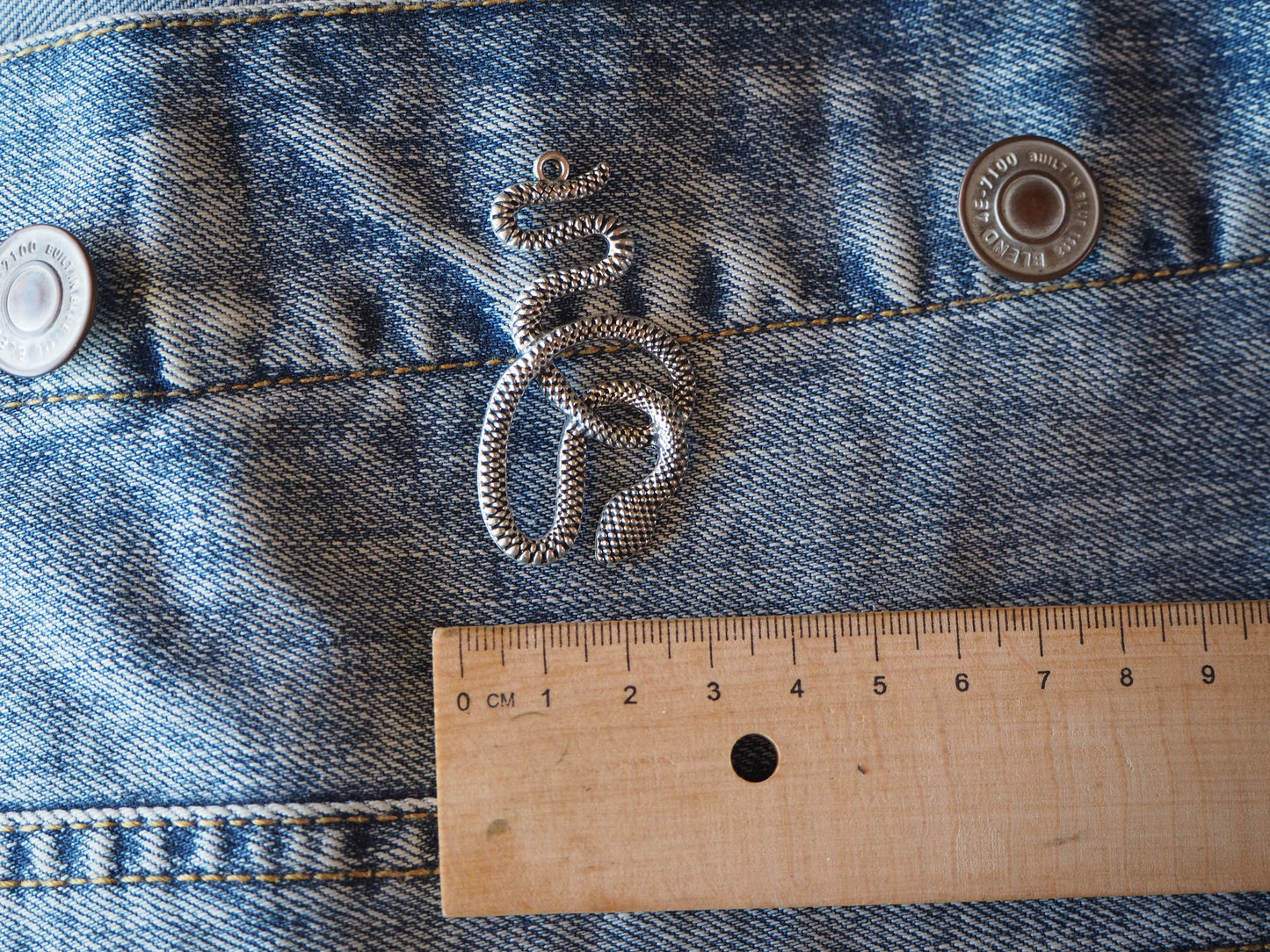 Snake Metal Pendant