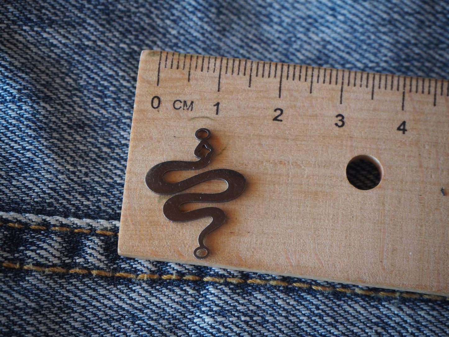 Snake Metal Pendant