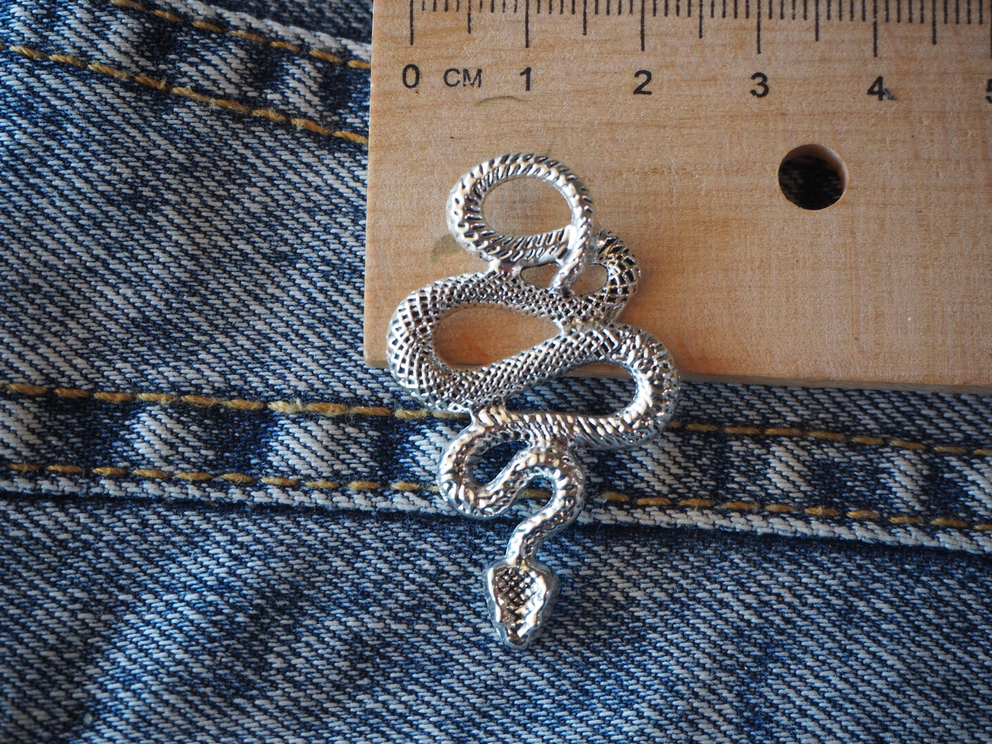 Snake Metal Pendant