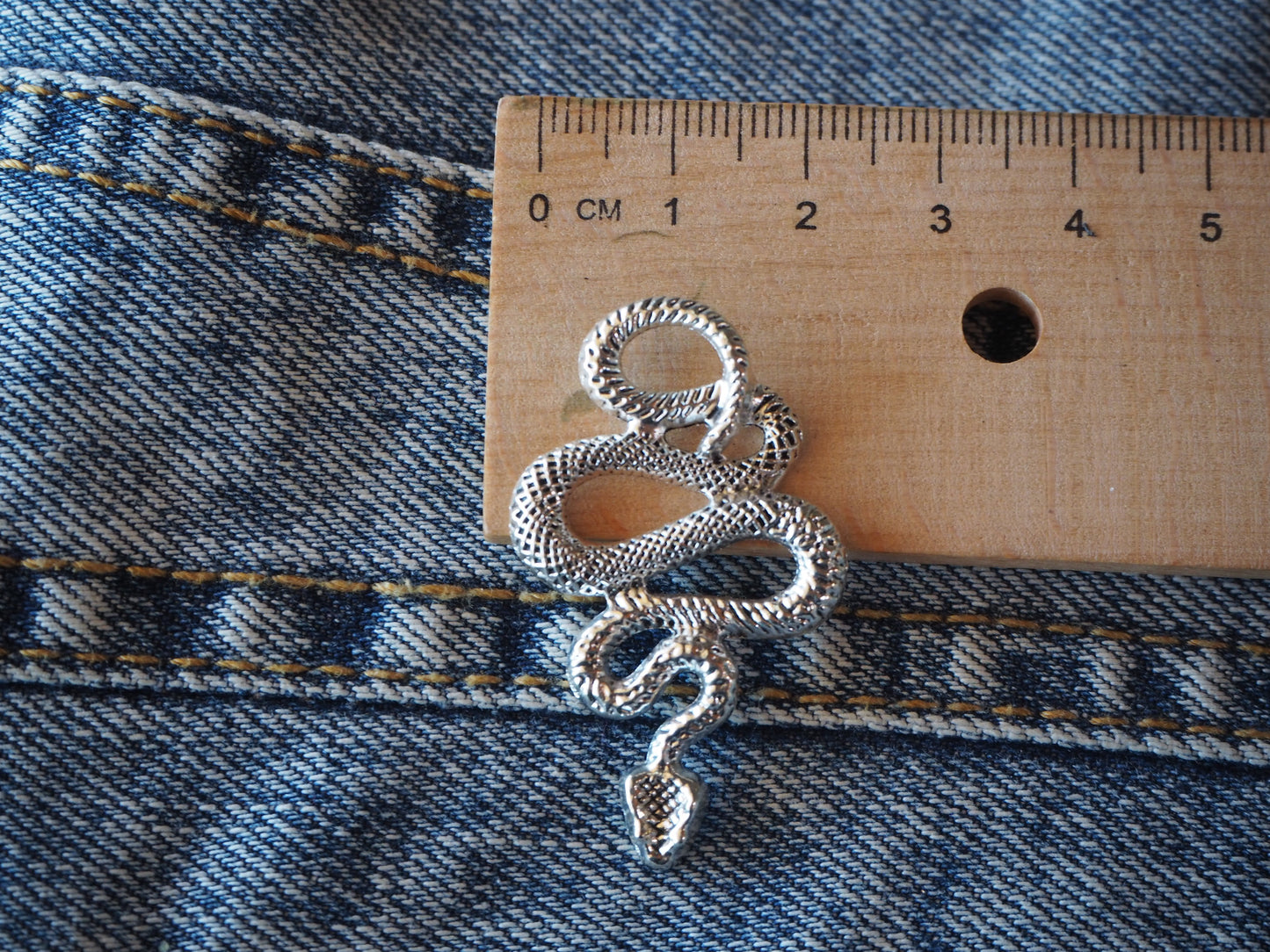 Snake Metal Pendant