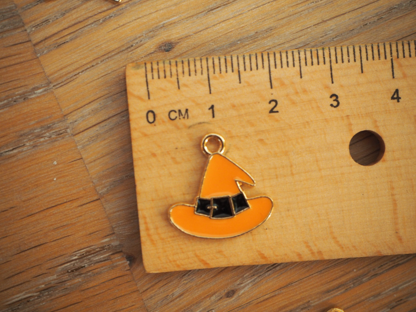 Witch Hat Keller Synth Metal Pendant