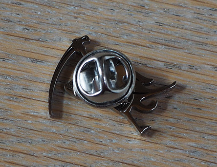 Death Figure Metal Pin