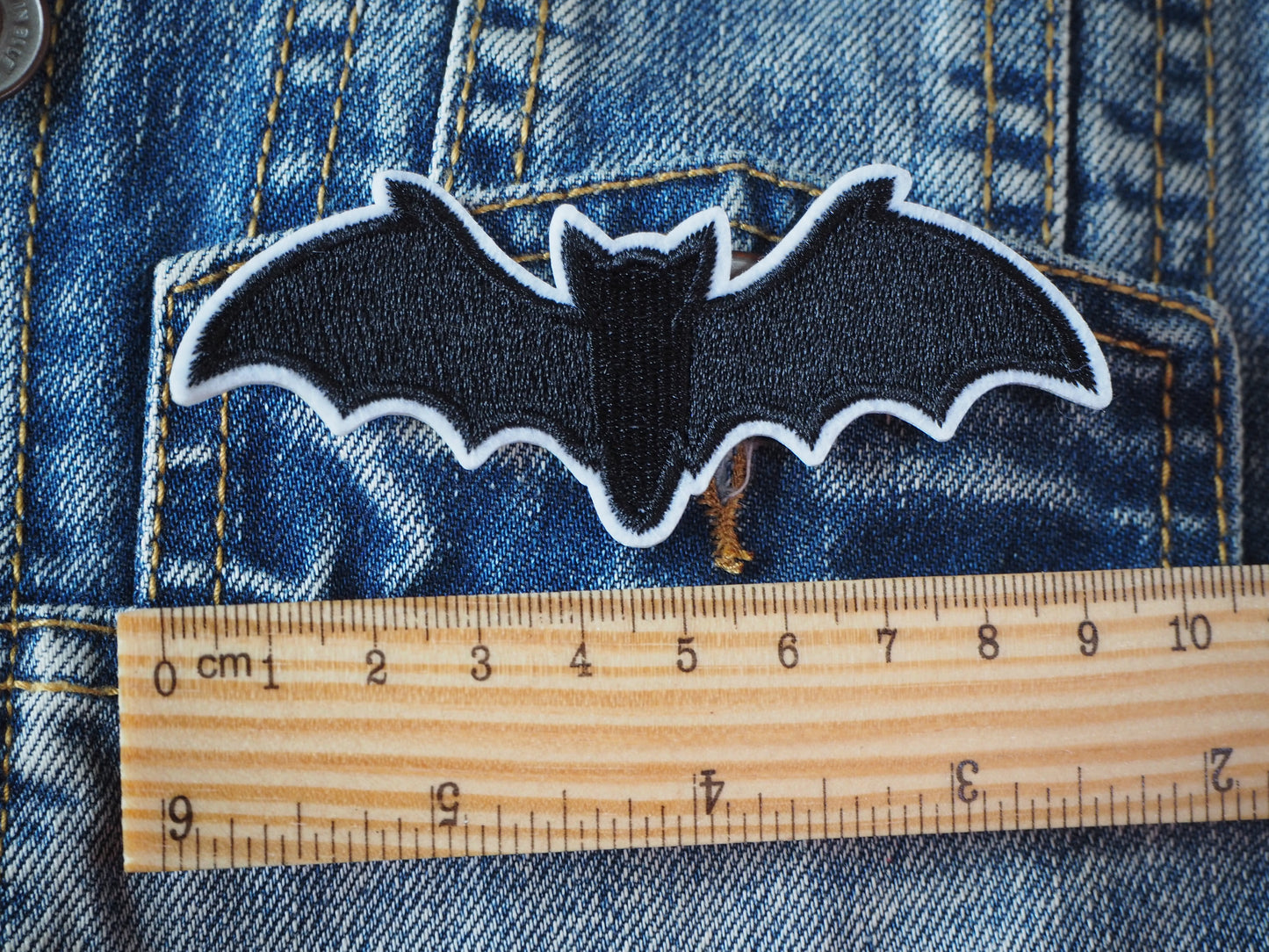 Vampyric Gothic Symbol Embroidered patch