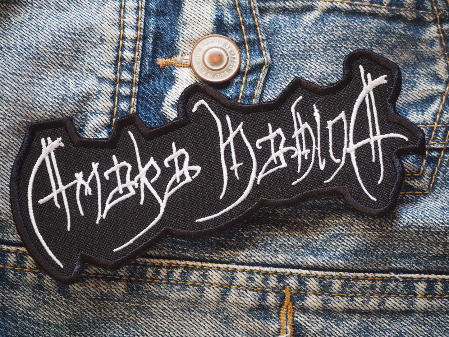 Les Legiones Amaka Black Metal Embroidered patch
