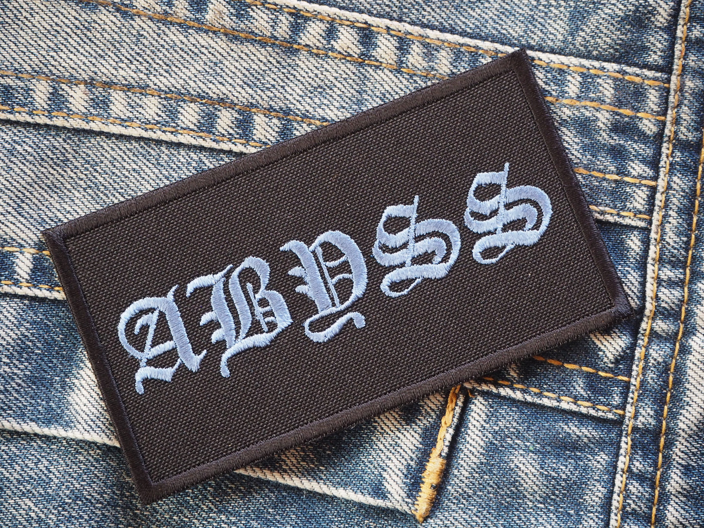 Abyss Darkness Gothic Embroidered patch
