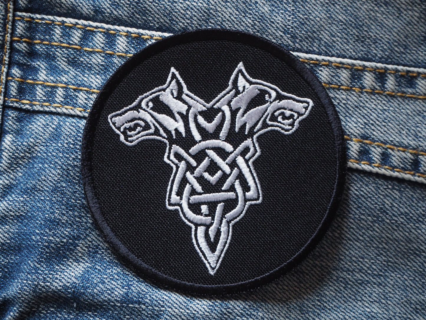 Wolf Viking Patch
