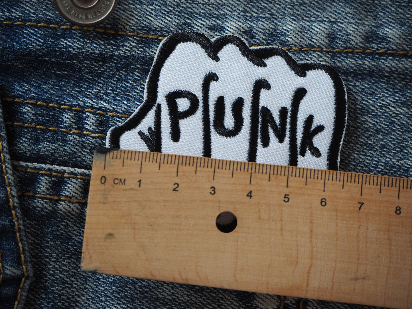 PUNK Embroidered patch