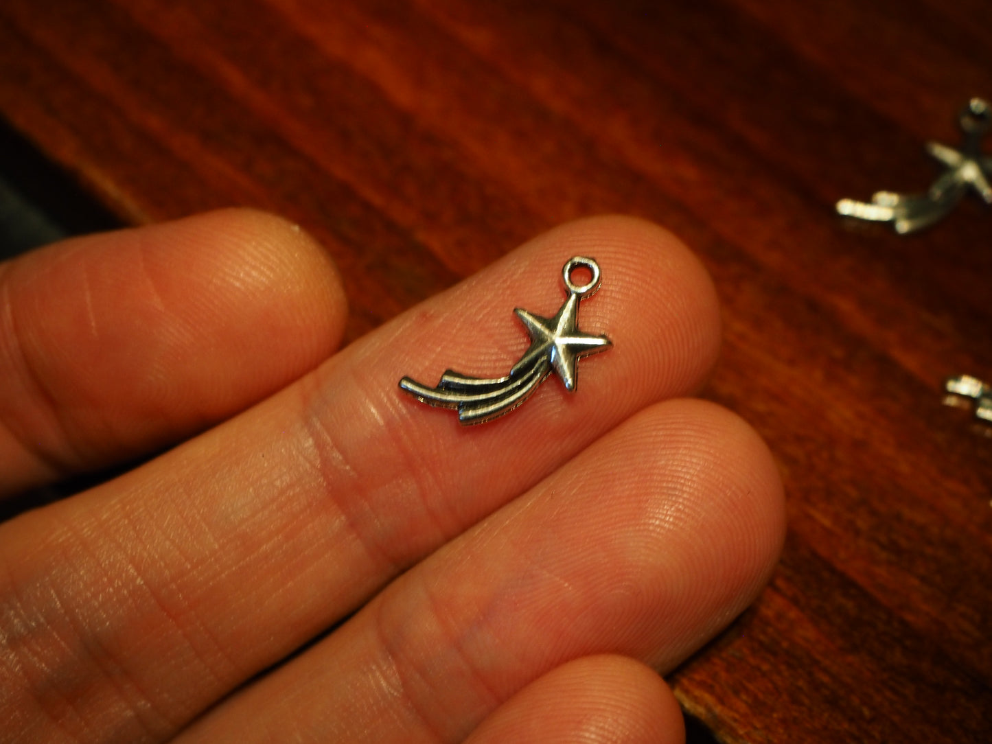 Fallen Star Metal Pendant