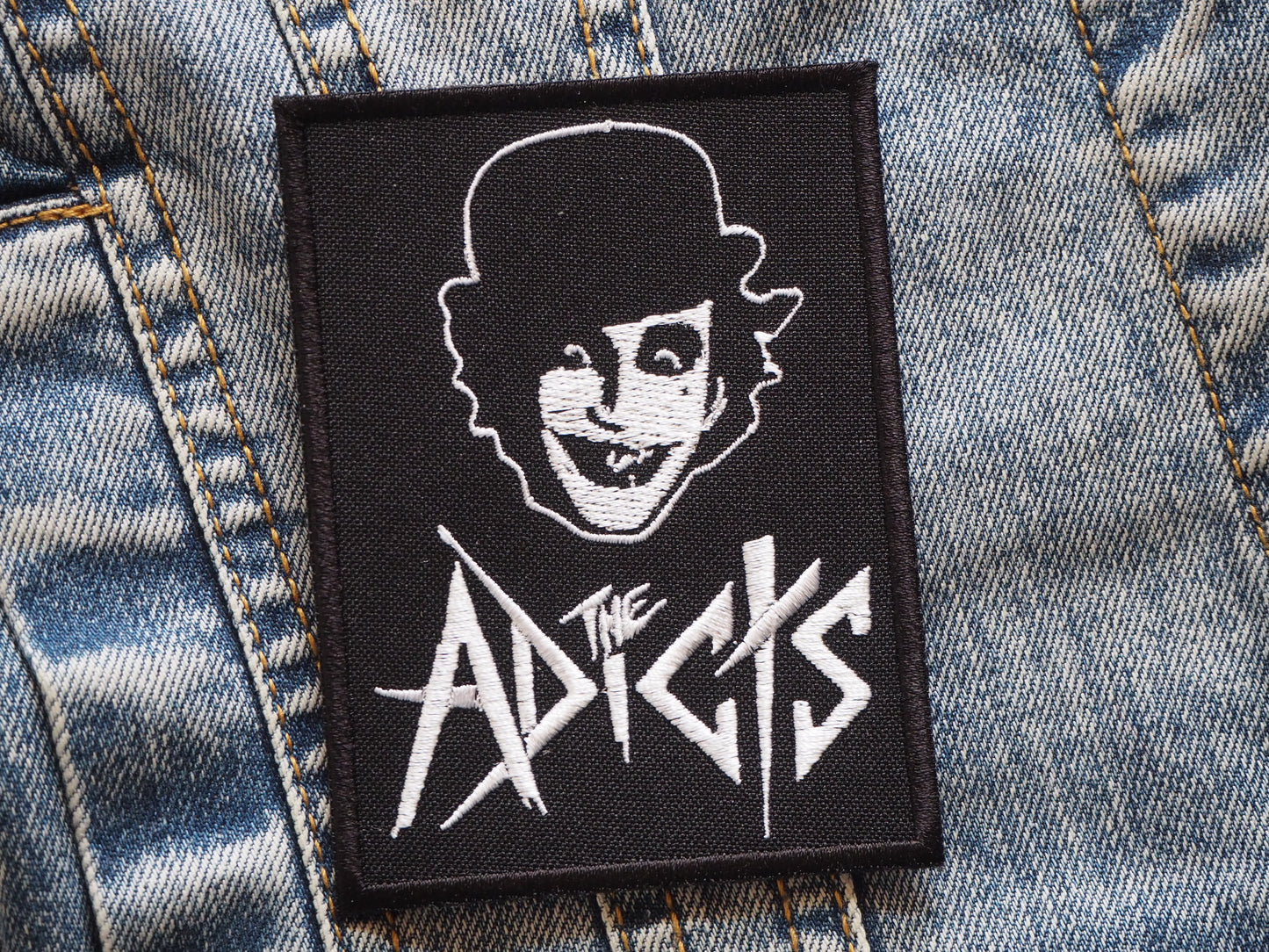 Punk Rock Icon Embroidered Patch