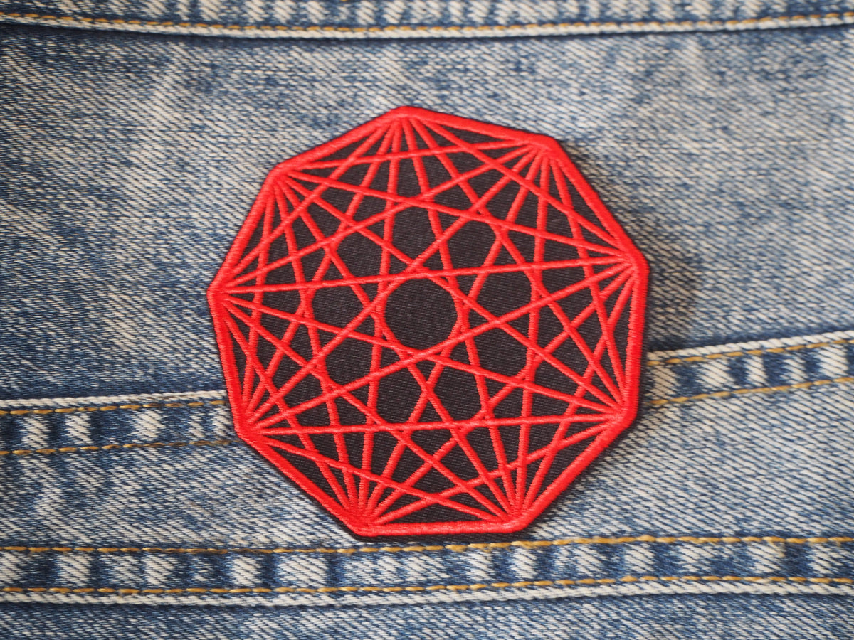 Nonagon Wizard Symbol Embroidered Patch