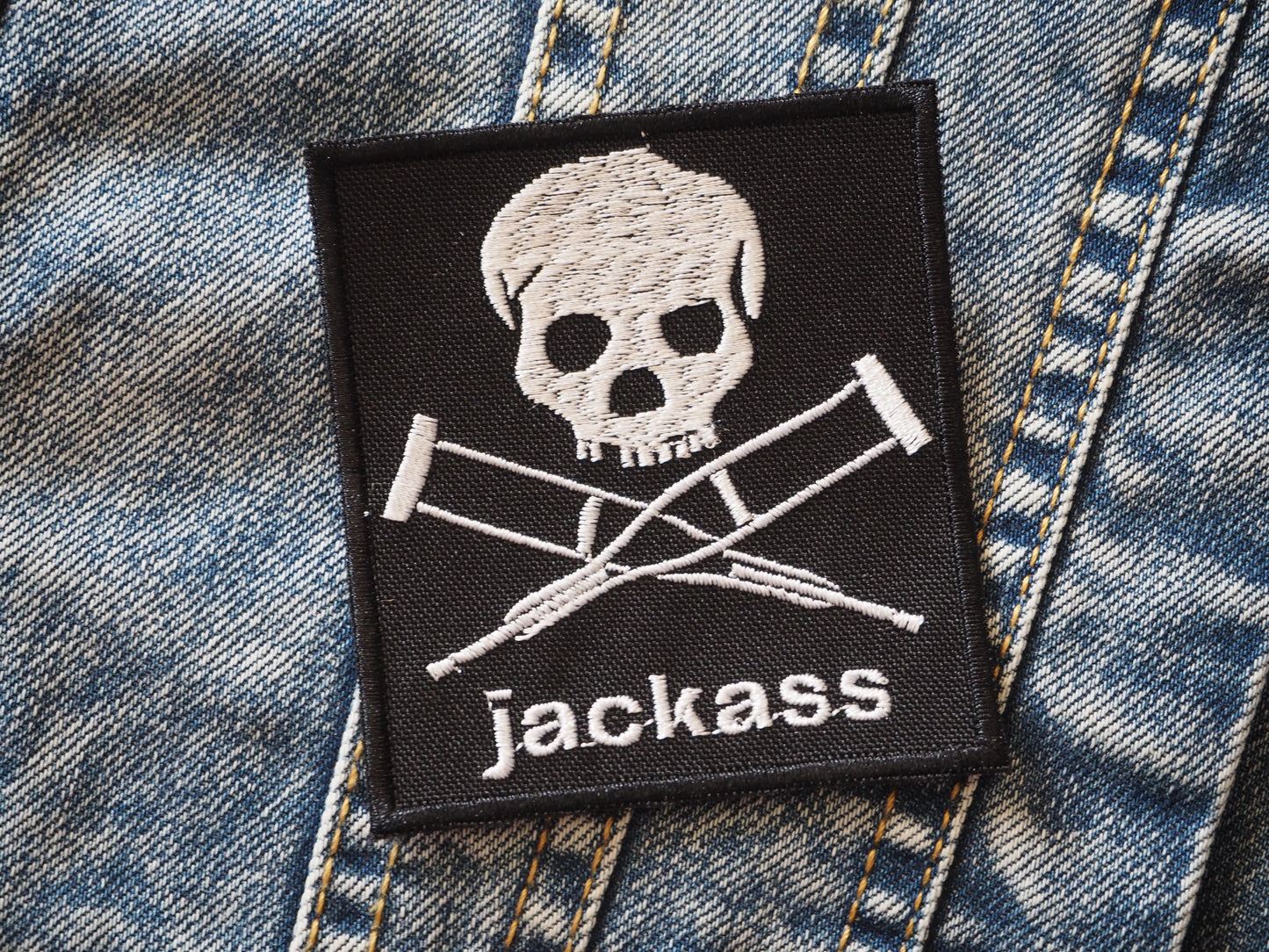 Jackass Inspired Patch