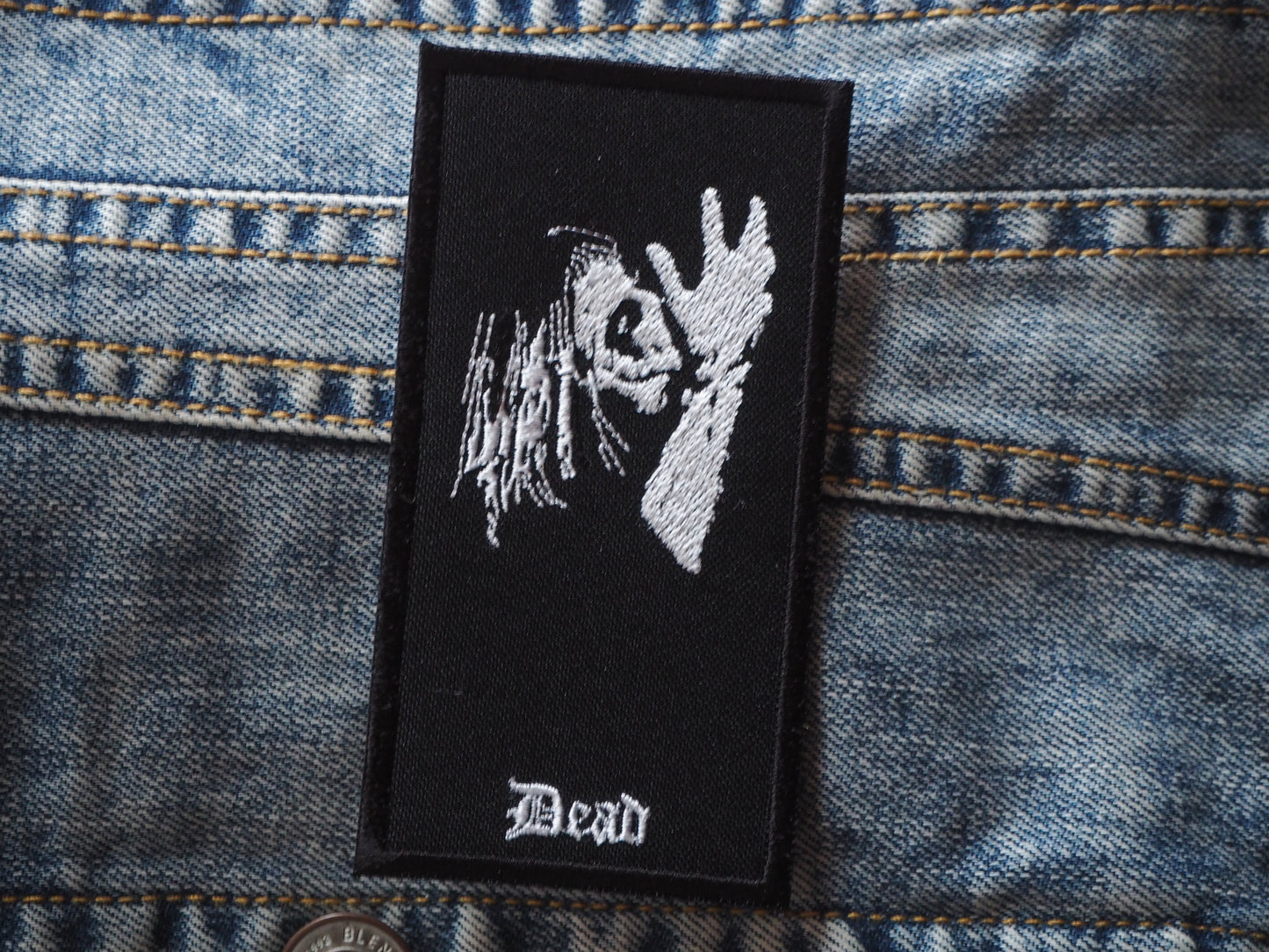 Dead Mayhem Euronymous Black Metal Embroidered Patch