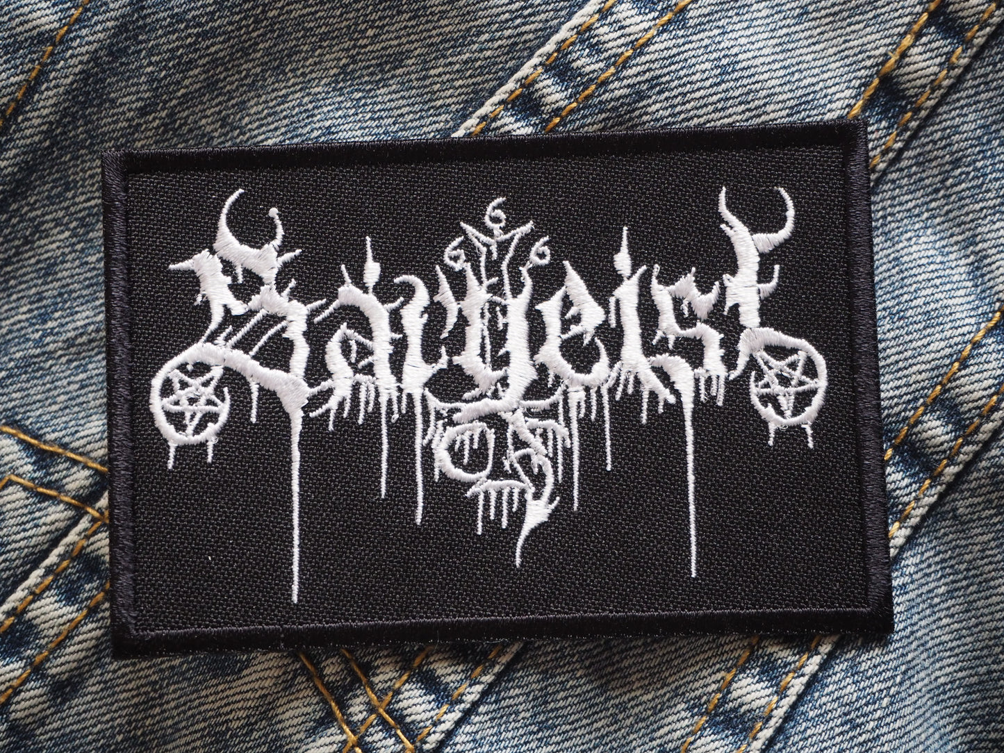 Sargeist Satanic Black Metal Embroidered Patch