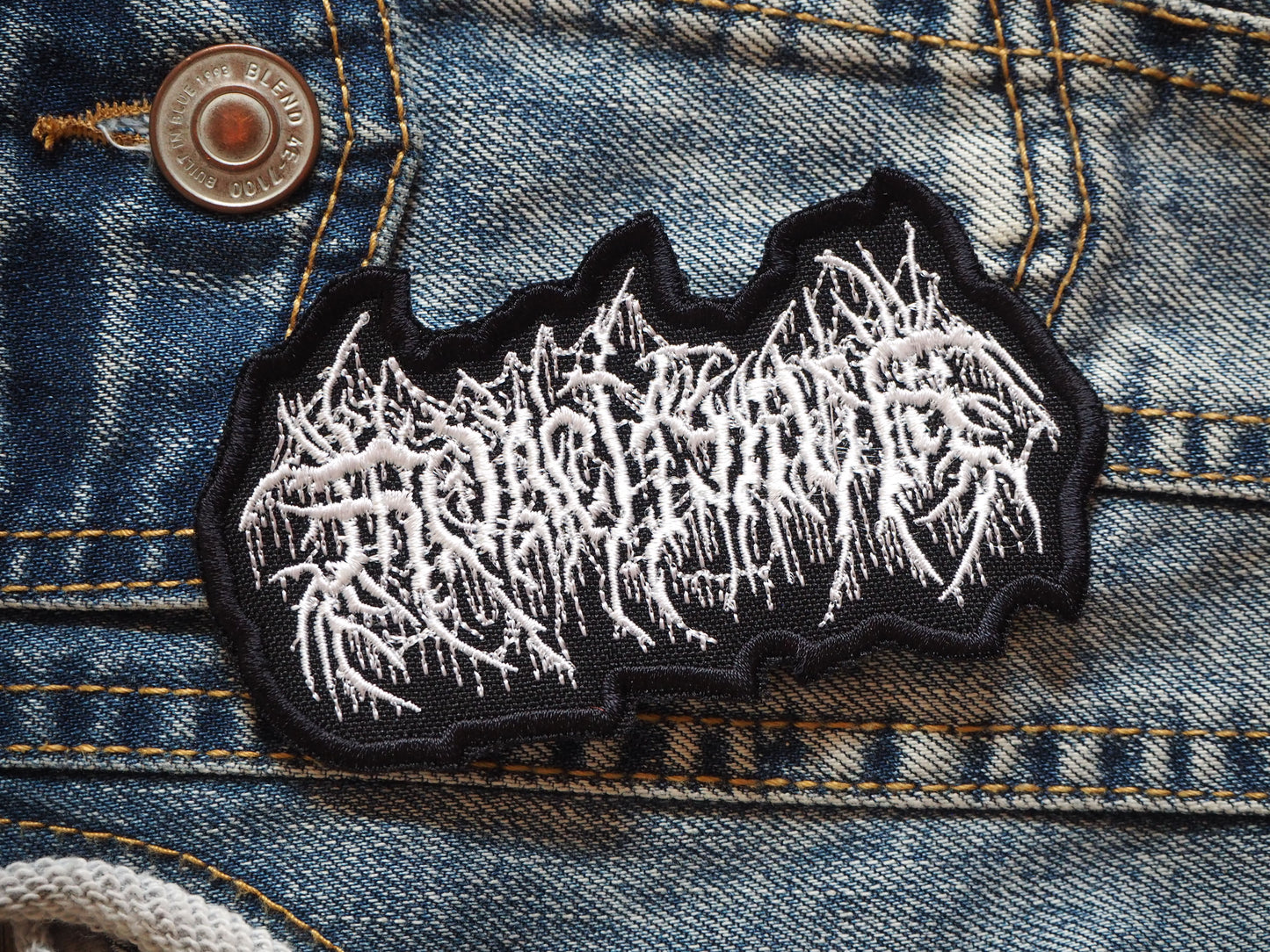 CAUSTlC W0UND / M0RTlFERUM Patch
