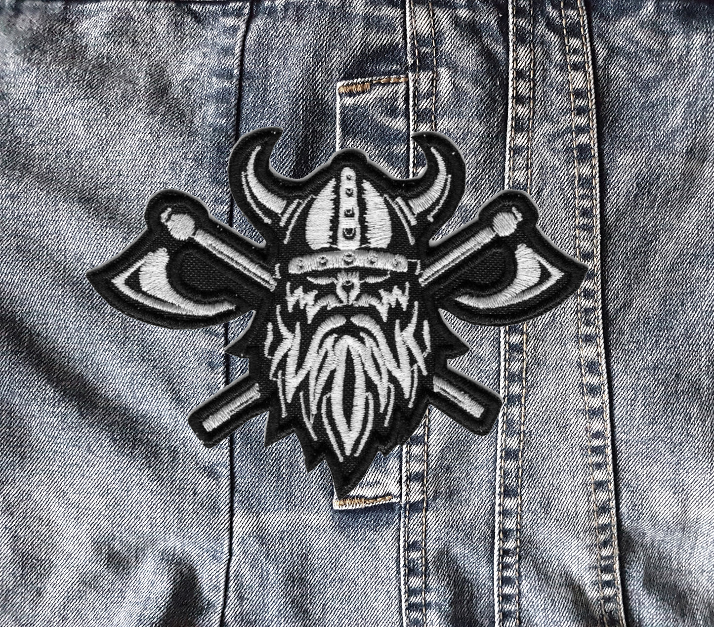 Viking Embroidered Patch