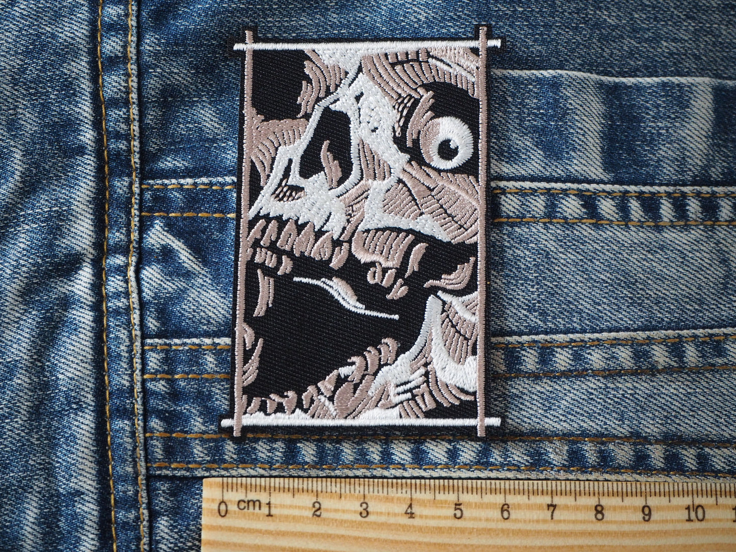 Horror Skull Patch
