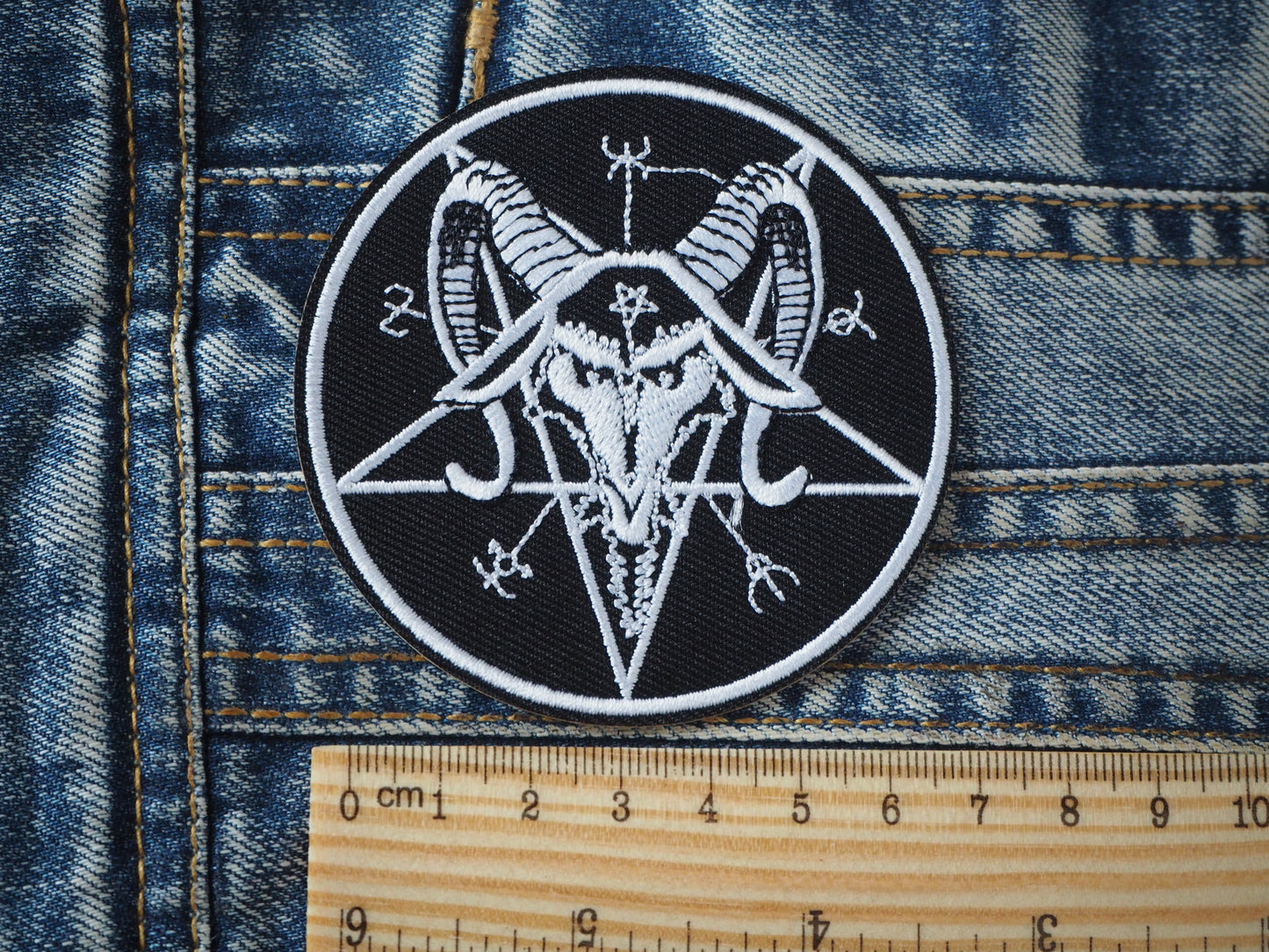 Pentagram Satanic Symbol patch