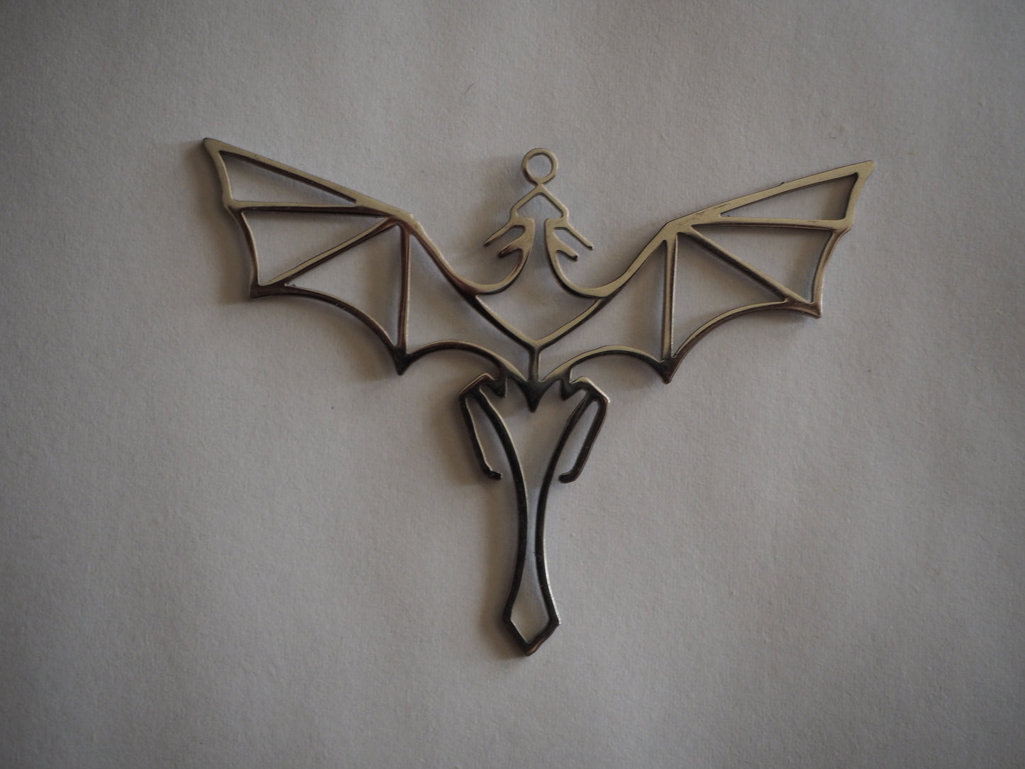 Dragon Dungeon Synth Mini Metal Pendant