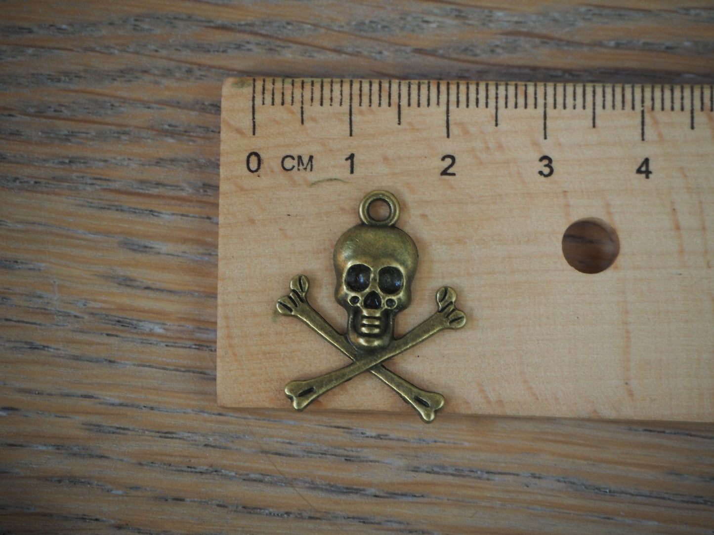 Skull Mini Metal Pendant