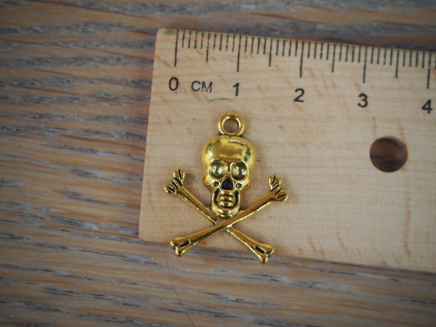Skull Mini Metal Pendant